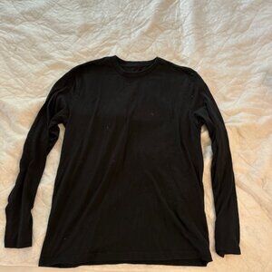 Long Sleeve Black T-Shirt